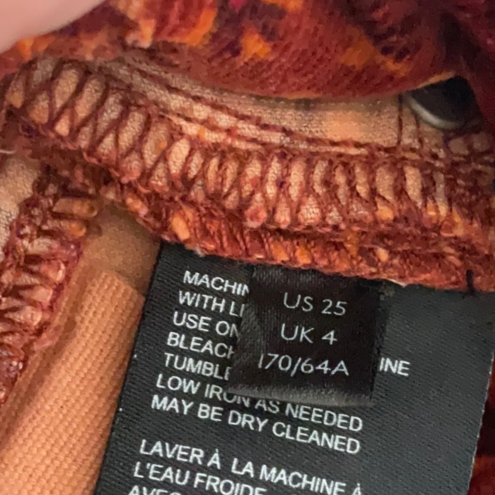 Pilcro Patterned High Rise Skinny Corduroy Pants - Picture 12 of 13